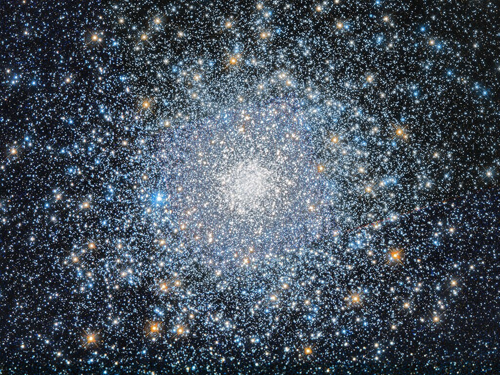 Hubble Telescope Captures Stunning Images of a Sparkling and Star-Filled Globular Cluster