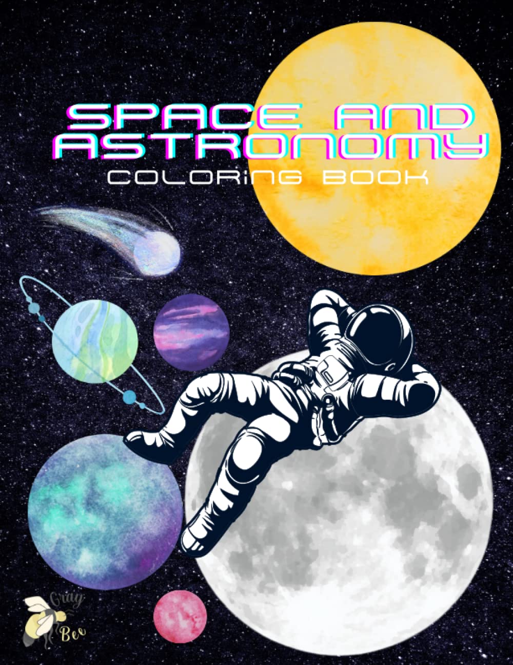 Space & Astronomy Coloring Book