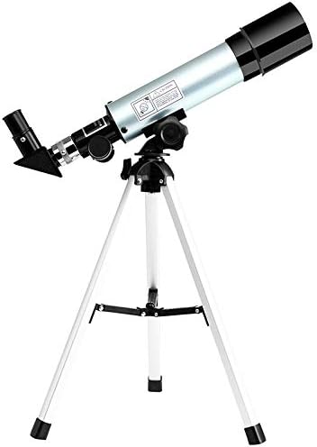 Telescope for Adults & Kids, HD 90x Astronomical Telescope for Beginners, 6mm, 20mm Eyepiece, Easy to Use for Beginners and Advanced, Silver,Gifts for Kids& Adult