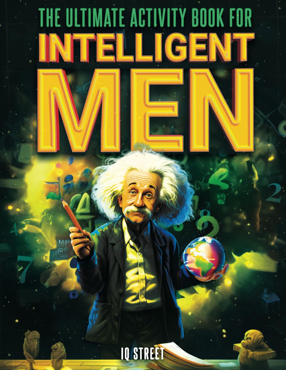 The Ultimate Activity Book for Intelligent Men: Tricky Brain Teasers, Mind Games and Logic Puzzle Book for Adults (Ideal Gift for Men)