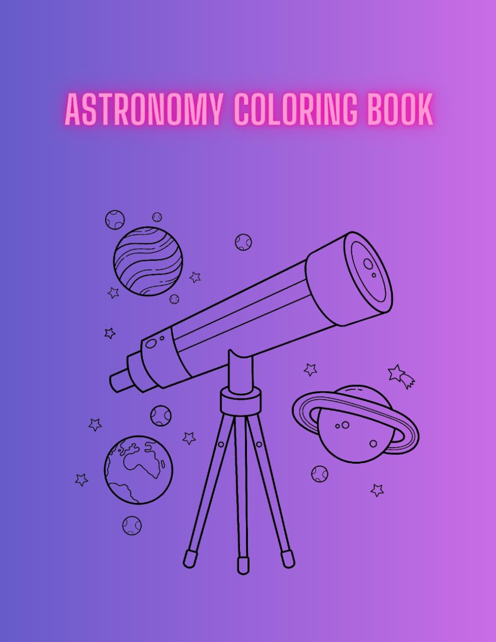 Astronomy Coloring Book