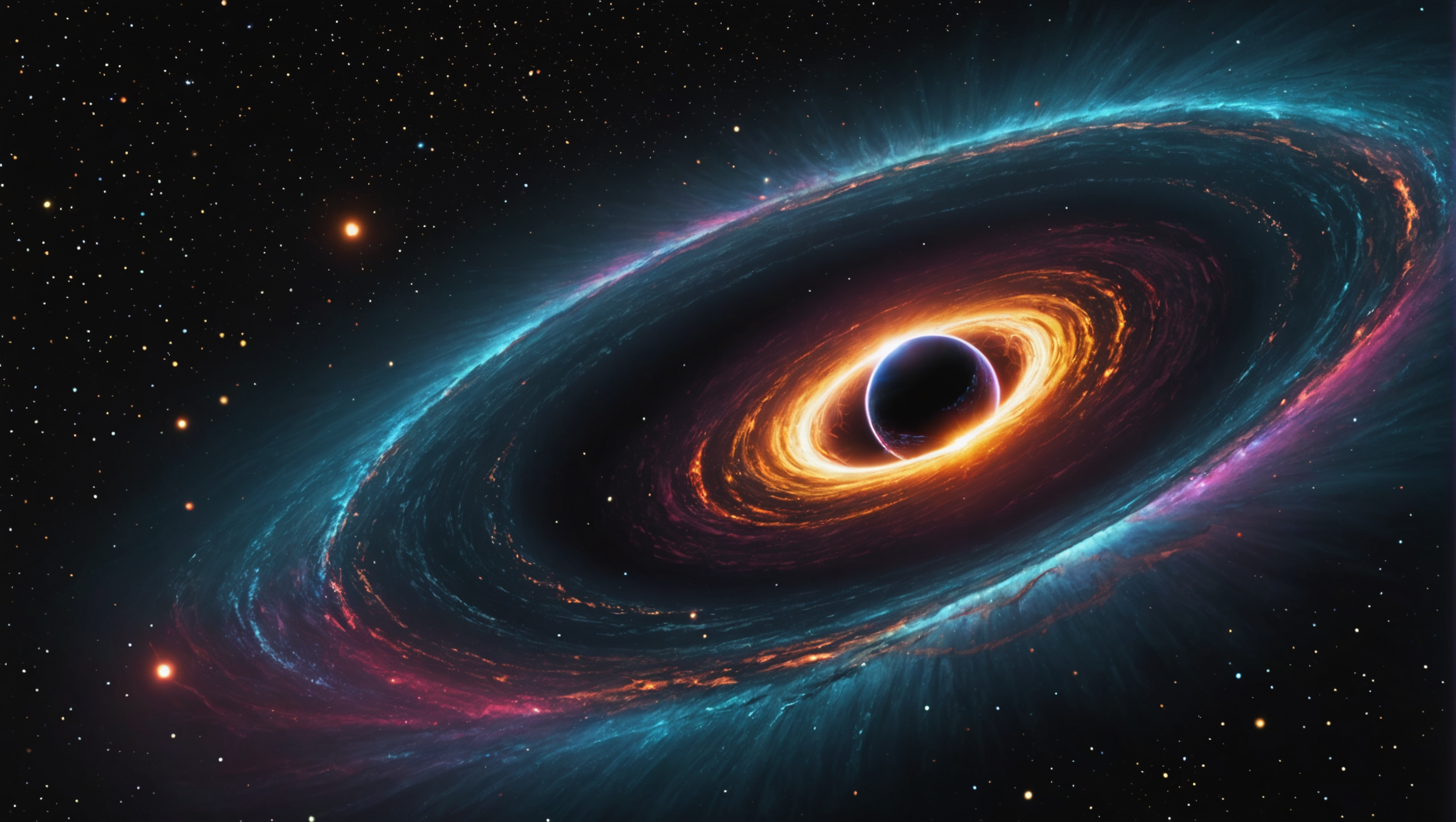 A Cosmic Ballet Between Stars and Black Holes